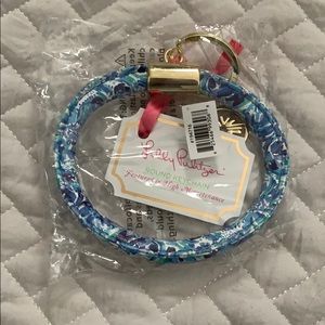 Lilly Pulitzer Round Keychain
